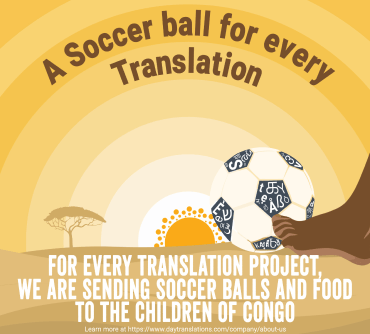 Soccer balls for Africa